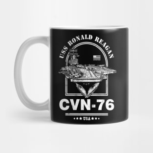 Ronald Reagan Aircraft Carrier Mug